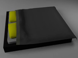 bed 3D Model