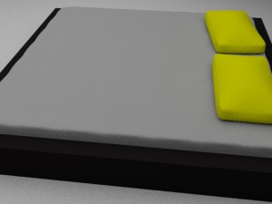 bed 3Dモデル