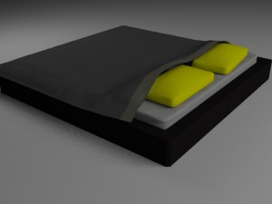 bed Modelo 3D