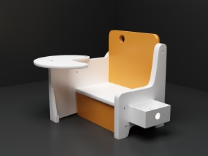 kidschair 3D Модель