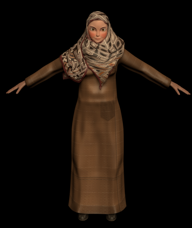 hejab 3D मॉडल .c4d .max .obj .3ds .fbx .stl .blend 