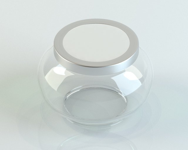 jar for friable 3D 模型 .c4d .max .obj .3ds .fbx .stl .blend 
