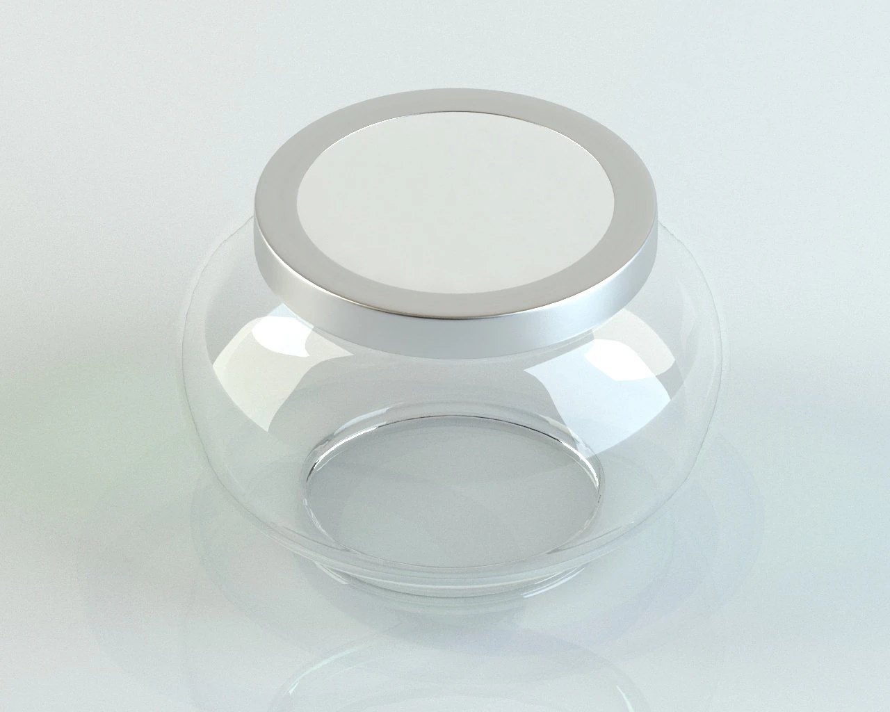 jar for friable 3D Model .c4d .max .obj .3ds .fbx .stl .blend