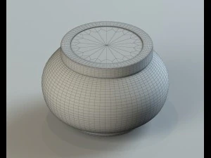 jar for friable 3D Model
