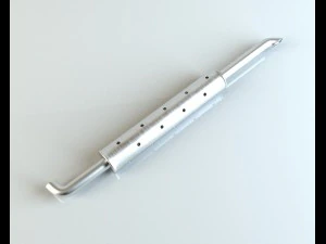 egzoz borusu 3D Model