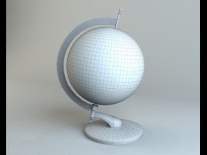 antique globe 3D 모델