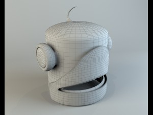 robot head 1 3D Model