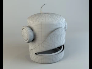 robot head 1 3D Model