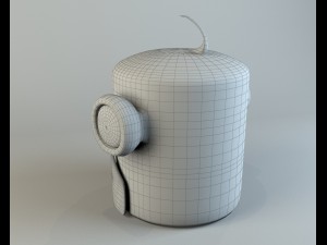 robot head 1 3D Model