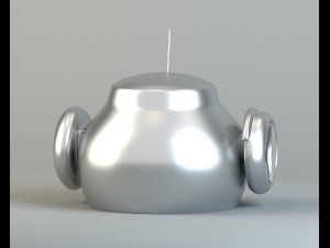 robot head 2 3D Модель