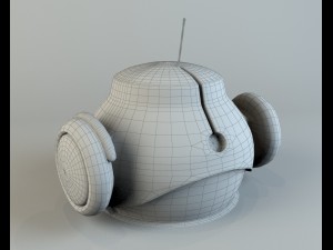 robot head 2 3D Модель