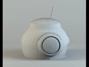 robot head 2 3D Model