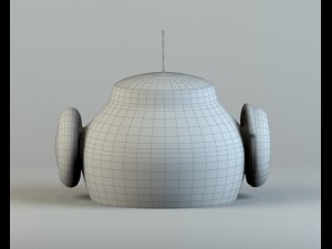 robot head 2 3D Модель