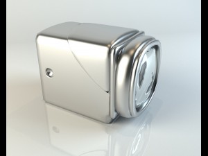 robot head 3 Modelo 3D