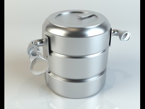 robot head 4 3D Model