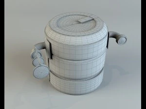 robot head 4 3D Model