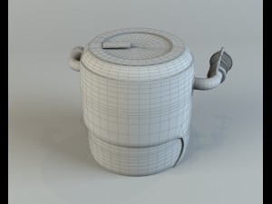 robot head 4 3Dモデル