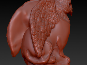 gargoyle grifon 3D-Modell