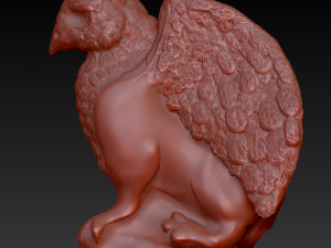 gargoyle grifon 3D-Modell