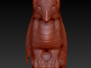 gargoyle dragon 3D 모델