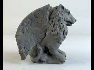 gargoyle lion 3D Model