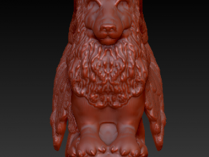 gargoyle lion 3D 模型