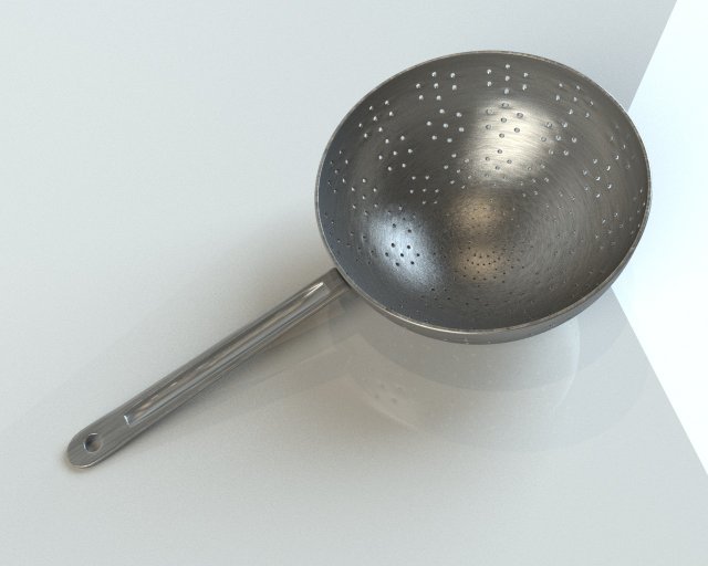 colander 3Dモデル .c4d .max .obj .3ds .fbx .stl .blend 