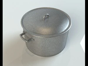 aluminum pan 3D Model