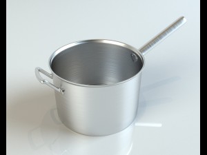 pan with handle 3D Model
