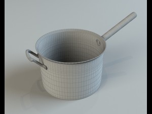 pan with handle 3D Model