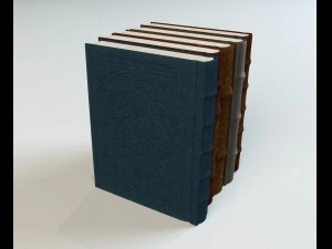 old books 3D Model