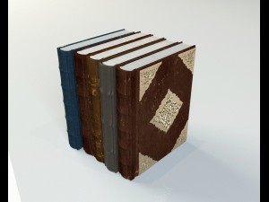 old books 3D Model