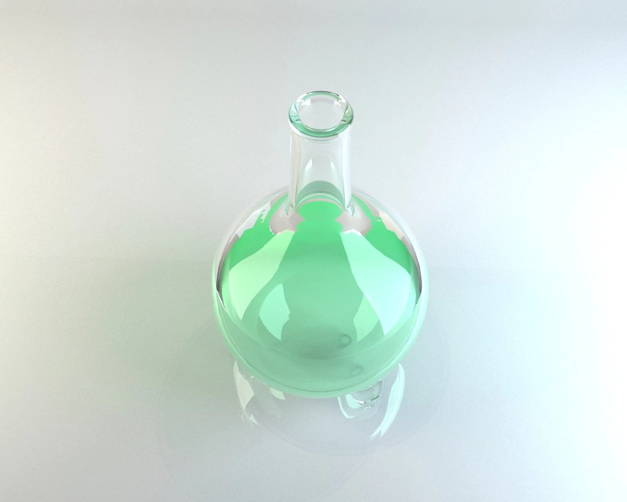 flask 3D Model .c4d .max .obj .3ds .fbx .stl .blend 