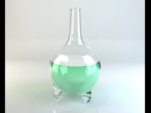 flask 3D Model