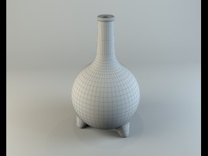 flask 3D Model