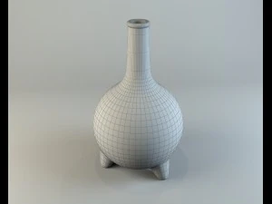 flask 3D Model
