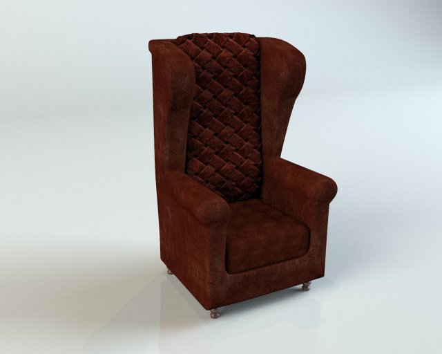 old armchair Modèle 3D .c4d .max .obj .3ds .fbx .stl .blend