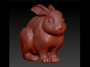 rabbit 3D मॉडल