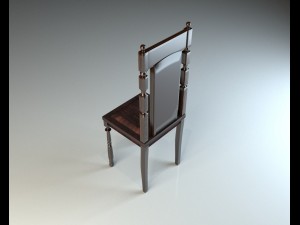 wooden chair 3D Model
