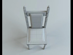 wooden chair 3D Model
