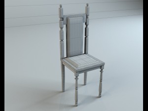 wooden chair 3D Model