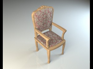 chair set 3D 모델