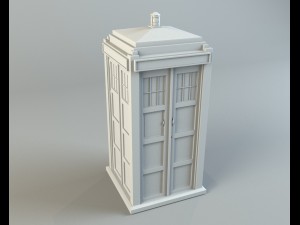 tardis 3Dモデル