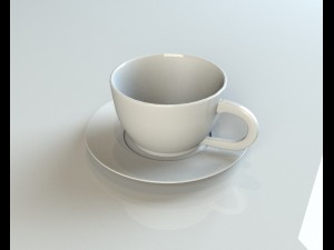 ceramic cup 3D मॉडल