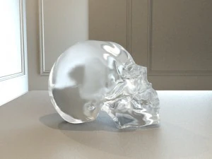 crystal skull 3D Model