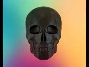 crystal skull 3D Model