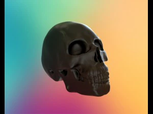 crystal skull 3D Model