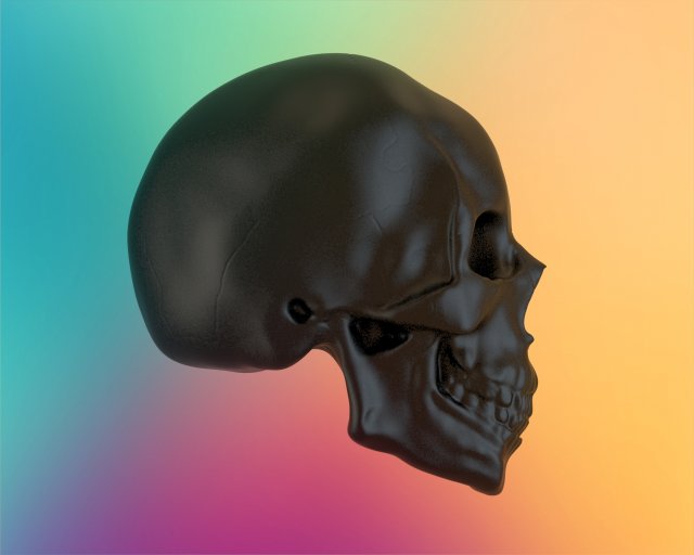 crystal skull 3D Model in Anatomy 3DExport