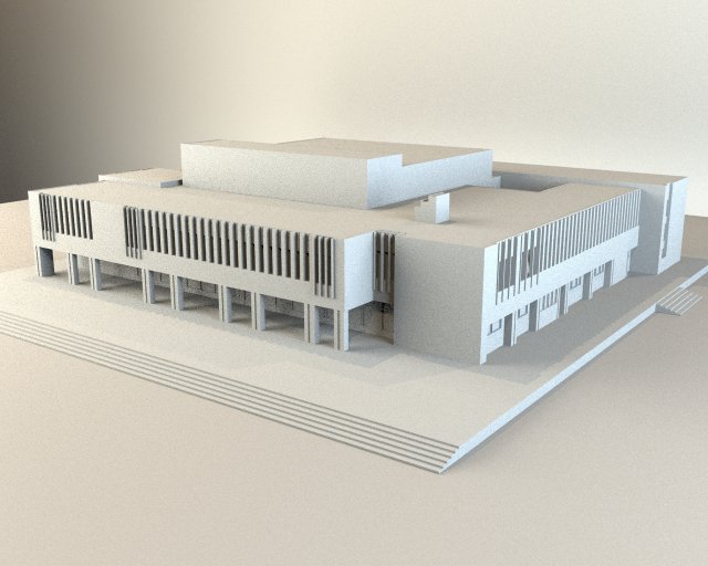 school model 3D मॉडल .c4d .max .obj .3ds .fbx .stl .blend 