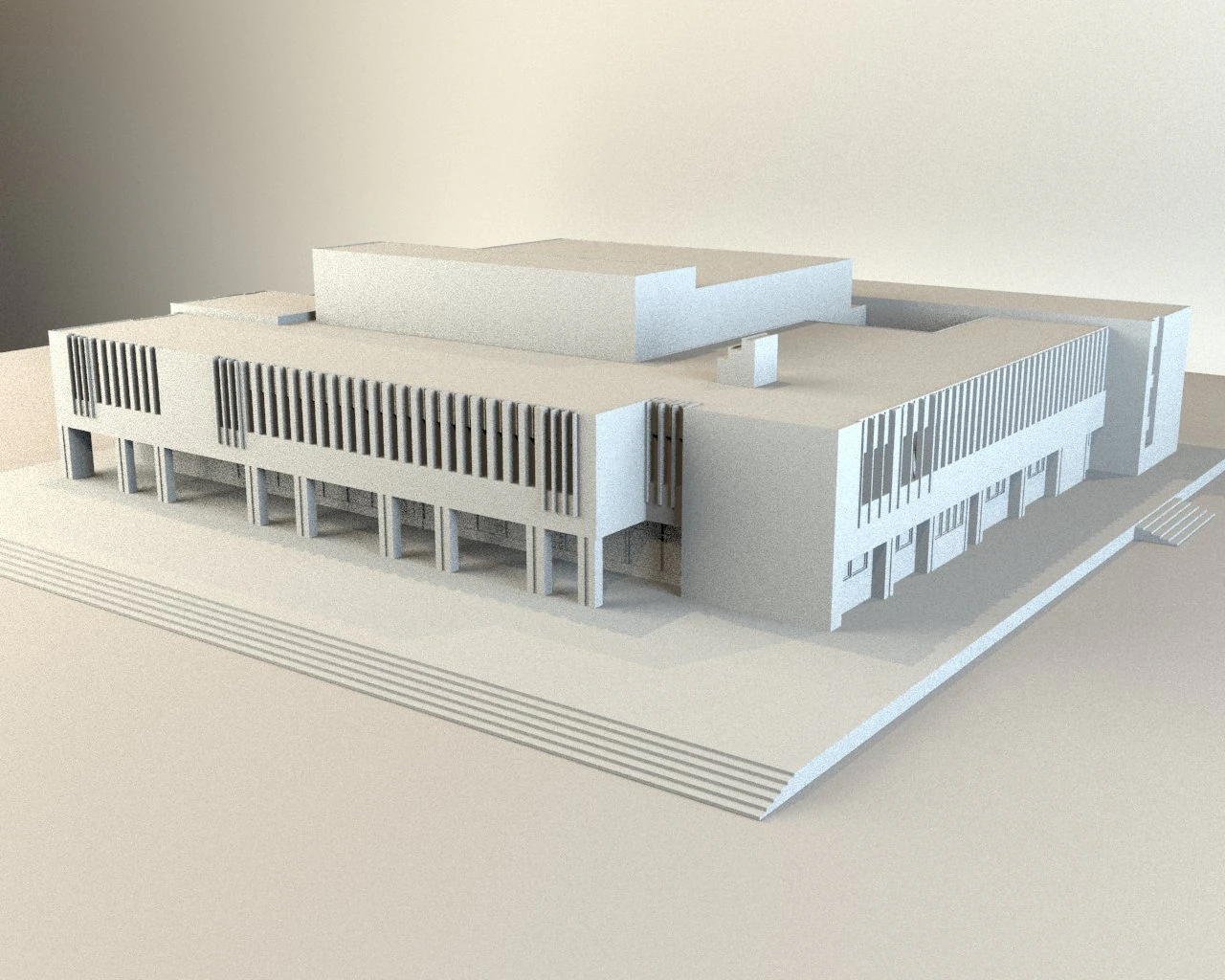 school model 3D Model .c4d .max .obj .3ds .fbx .stl .blend